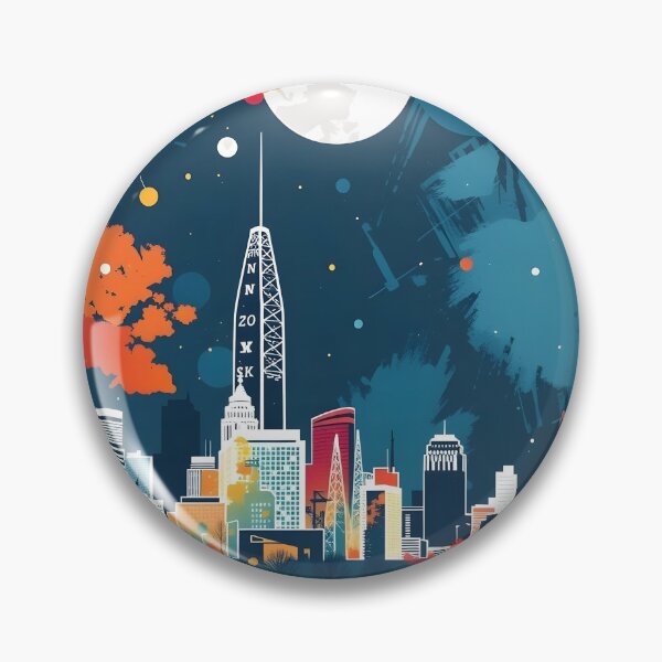 Item preview, Abstract Cityscape Art for Modern Spaces designed and sold by bukajart.