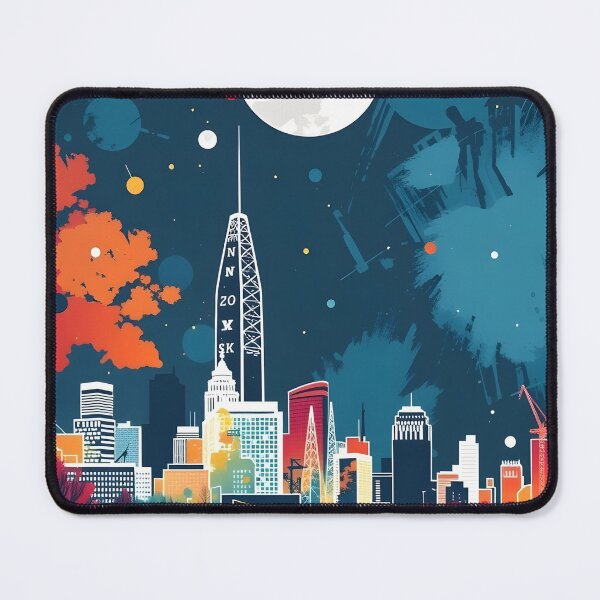 Item preview, Abstract Cityscape Art for Modern Spaces designed and sold by bukajart.