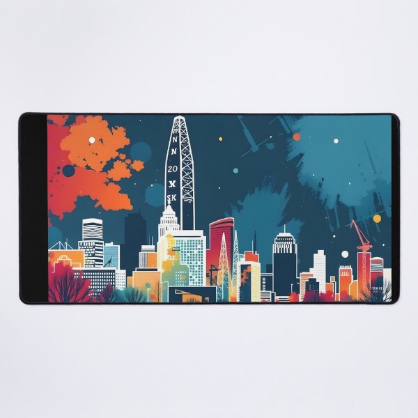 Item preview, Abstract Cityscape Art for Modern Spaces designed and sold by bukajart.