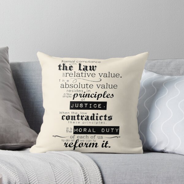 Item preview, The Law According to Lidia Poët - Formal compliance with the law... (for light backgrounds) designed and sold by The Shop @ Freaking Narnia.