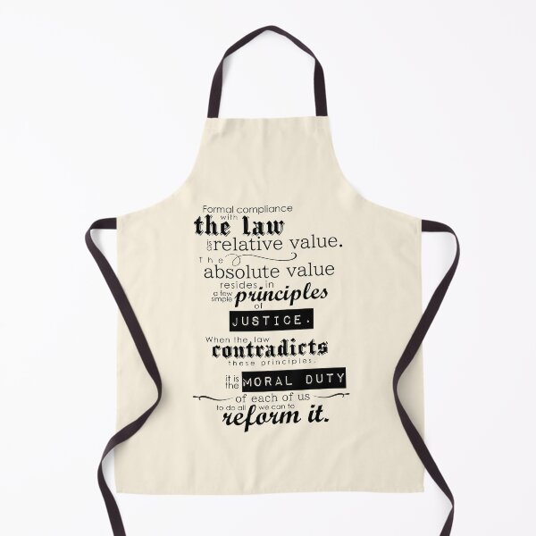 Item preview, The Law According to Lidia Poët - Formal compliance with the law... (for light backgrounds) designed and sold by The Shop @ Freaking Narnia.
