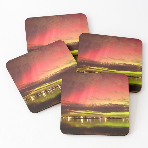 Item preview, Red Manitoba Auroras designed and sold by zumi.