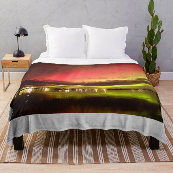Item preview, Red Manitoba Auroras designed and sold by zumi.