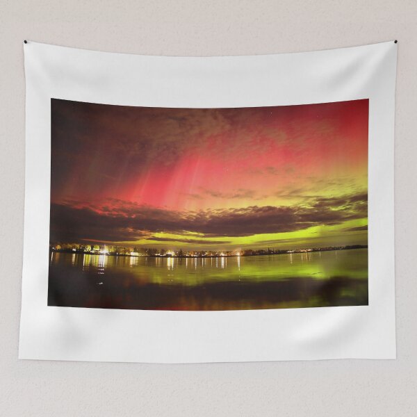 Item preview, Red Manitoba Auroras designed and sold by zumi.