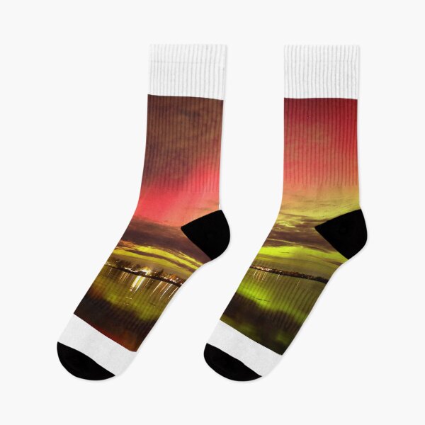 Item preview, Red Manitoba Auroras designed and sold by zumi.