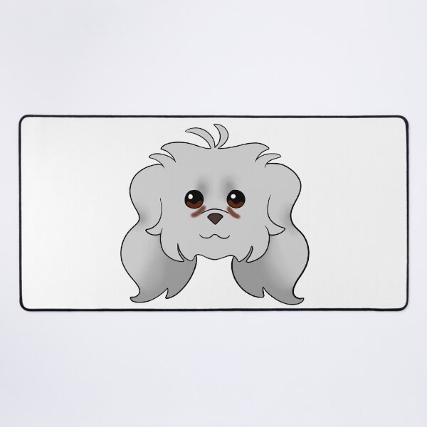Item preview, Light Grey Maltipoo Long Ear Tear Stains designed and sold by OliRoseArt.
