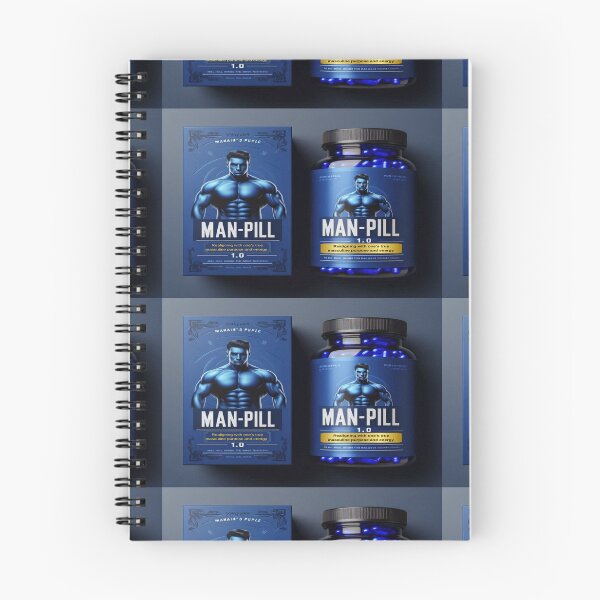 Item preview, Man-Pill 1.0 Inspired Wall Art and Puzzle_1 designed and sold by Cupideros.
