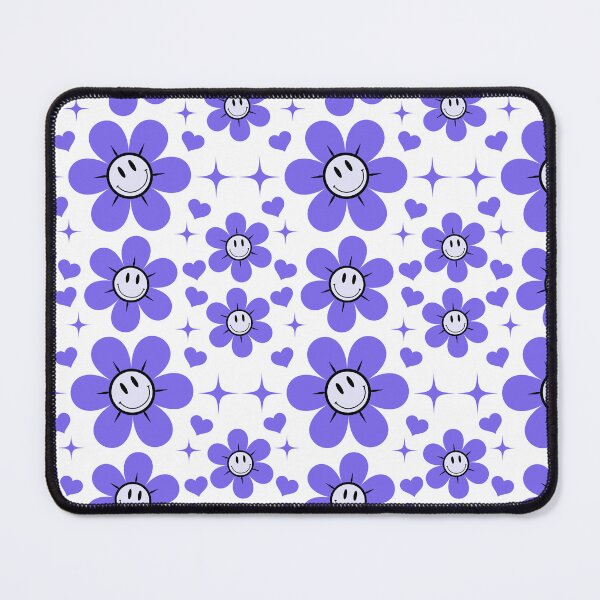 Item preview, Smiling Flowers Pattern Throw Pillow designed and sold by KGN CREATIVITY.