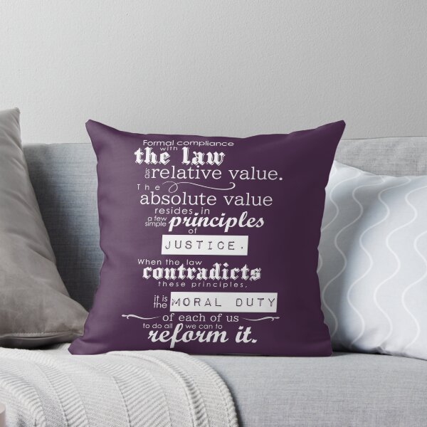 Item preview, The Law According to Lidia Poët - Formal compliance with the law... (for dark backgrounds) designed and sold by The Shop @ Freaking Narnia.