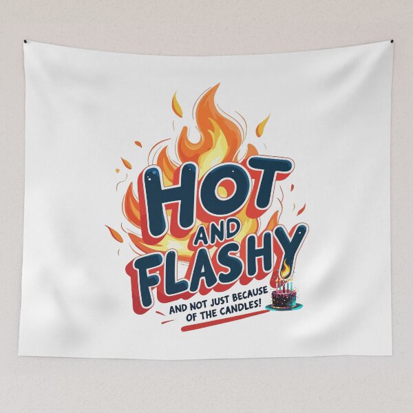 Item preview, Hot and Flashy: Ignite Your Birthday Celebration designed and sold by philippo artworks.