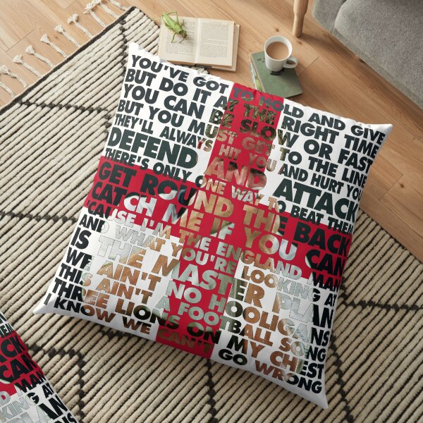 Gazza in Motion '90 Floor Pillow