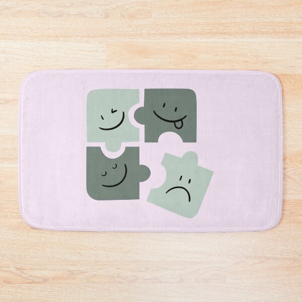 Item preview, Pieces of Emotion | Puzzle | Puzzle of Emotions | Fitting Faces | Expressions | smiley | Happy | Joy and Sorrow | Puzzle of Moods | Blocks | Feelings | Puzzle Faces  designed and sold by Kaivinaikadhaigal.