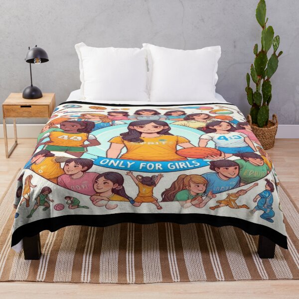 Item preview, Only All Girls Sports Inspired Wall Art and Puzzle_1 designed and sold by Cupideros.