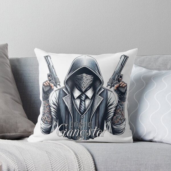 Item preview, Copy of Gangster with pistols and hood, lettering: Original Gangster designed and sold by Salimgor Hangaround Music.
