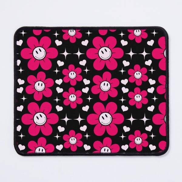 Item preview, Smiling Flowers Pattern Throw Pillow designed and sold by KGN CREATIVITY.