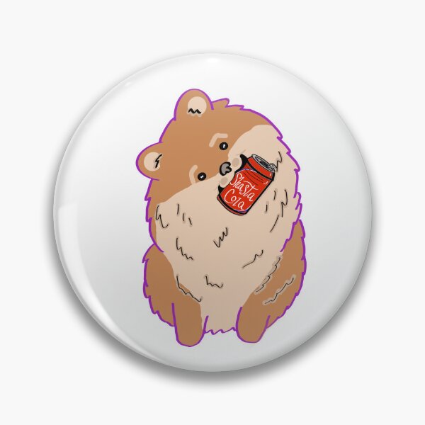 Item preview, Shasta the Pomeranian designed and sold by VoodoosTrinkets.