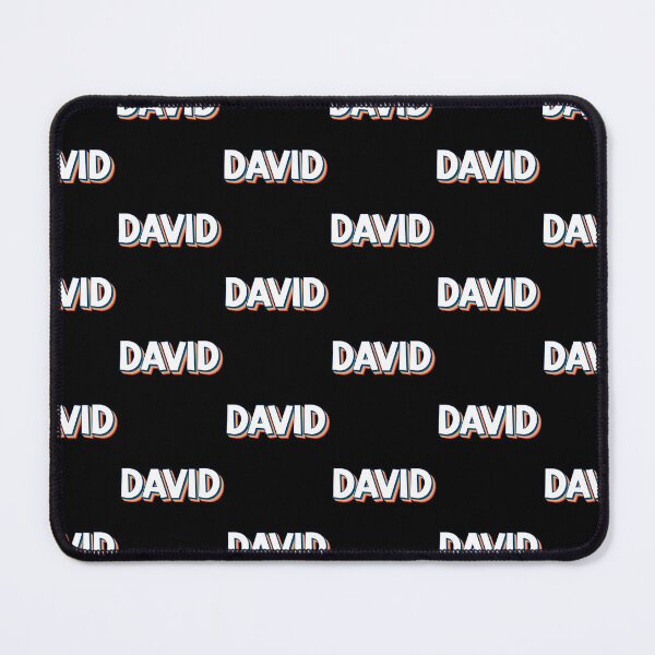 Item preview, David Name Sticker designed and sold by KGN CREATIVITY.