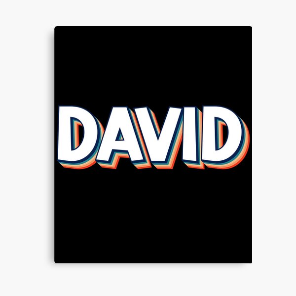 Item preview, David Name Sticker designed and sold by KGN  CREATIVITY.