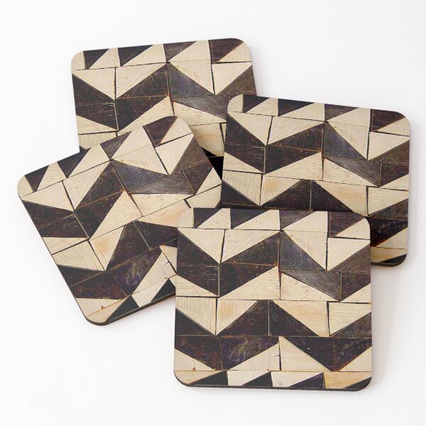 Aperçu de l'œuvre Blocs en zigzag créée et vendue par ViaARTfactory.
