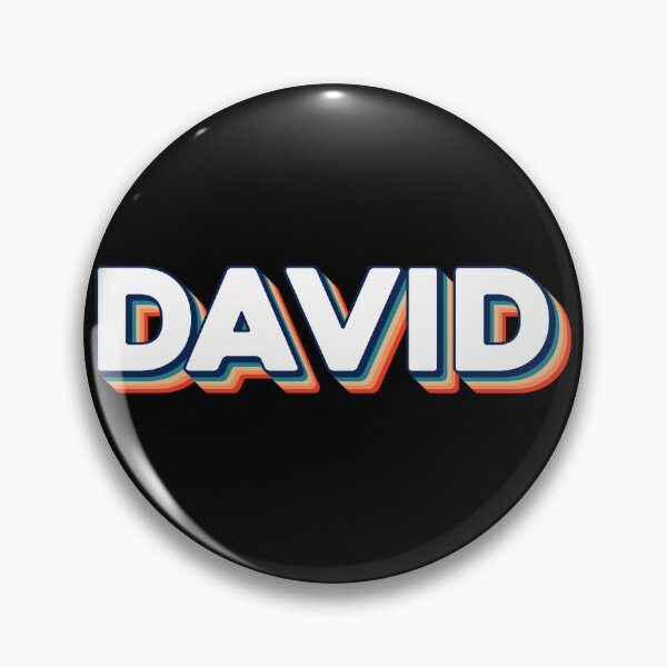 Artikelvorschau, David Name T-Shirt entworfen und verkauft von KGN CREATIVITY.