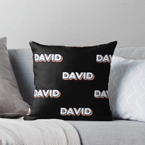 Artikelvorschau, David Name T-Shirt entworfen und verkauft von KGN CREATIVITY.