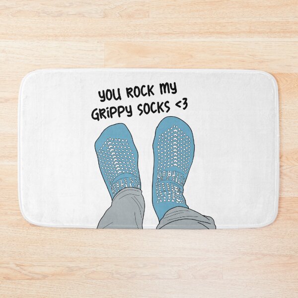 Item preview, You Rock My Grippy Socks designed and sold by SpoonsAndRoses.
