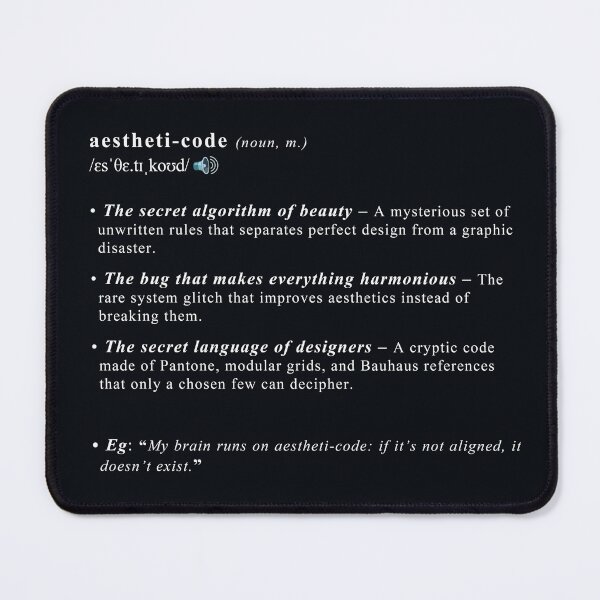 Item preview, Definition T-Shirt Aestheti-code designed and sold by Bearabilia.