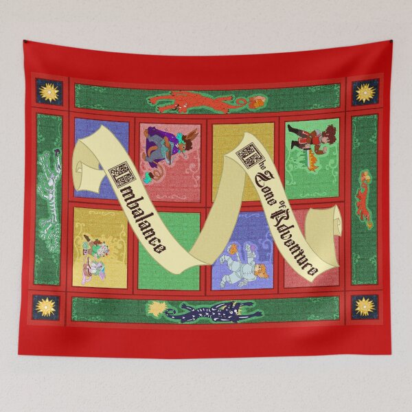 Item preview, Medieval Zone of Adventure: Imbalance designed and sold by LichesGetStitches.