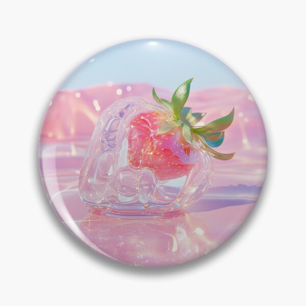 Item preview, Strawberry in Glass - Surreal & Dreamy designed and sold by mallardpark.