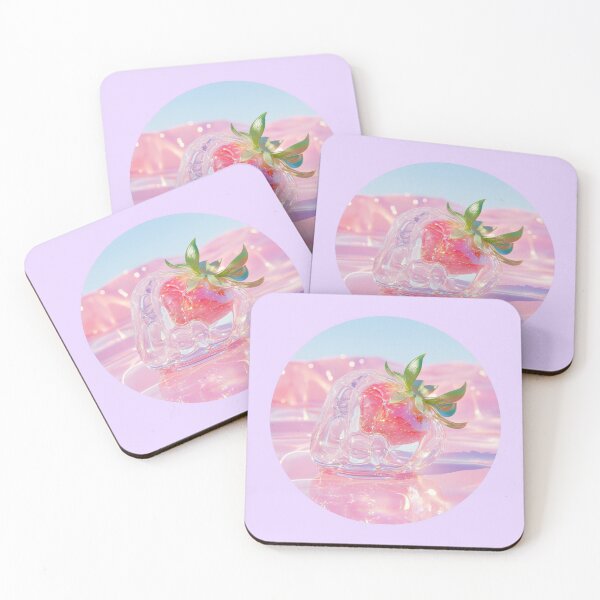 Item preview, Strawberry in Glass - Surreal & Dreamy designed and sold by mallardpark.