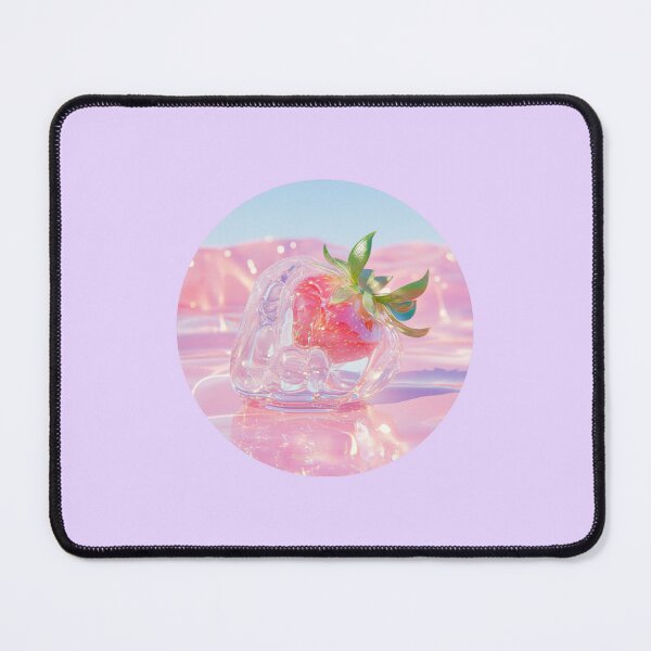 Item preview, Strawberry in Glass - Surreal & Dreamy designed and sold by mallardpark.