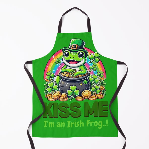 Item preview, St.Patrick's day frog. designed and sold by Mama ink co..