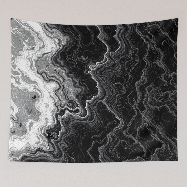 Item preview, black and white psychedelic art designed and sold by optimusprime39.