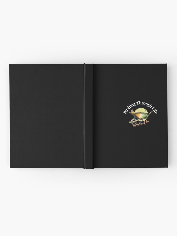 Thumbnail 2 of 3, Journal, Pushing Through Life designed and sold by ArchVibe.