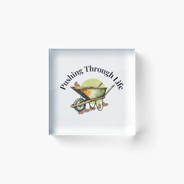Item preview, Pushing Through Life designed and sold by ArchVibe.