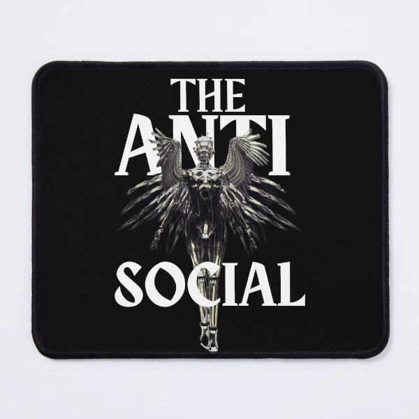 Item preview, Anti Social designed and sold by AllOutDesigns.