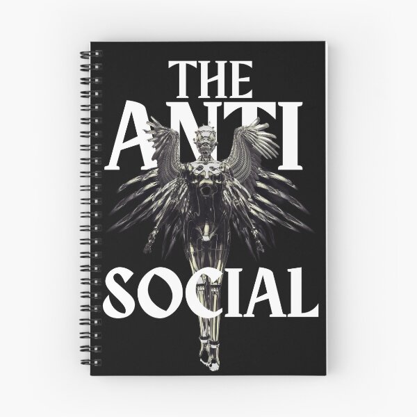 Item preview, Anti Social designed and sold by AllOutDesigns.