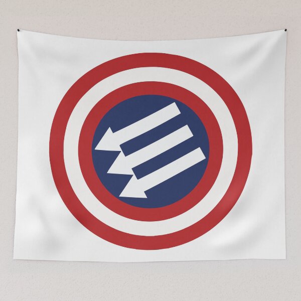 Item preview, Anti Facist Blue and Red designed and sold by DIRTYSKETCHH.