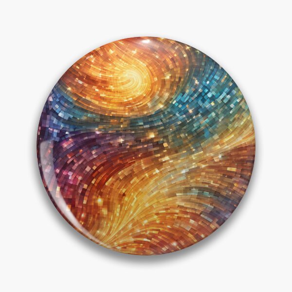 Item preview, Starry Mosaic Swirl designed and sold by Glam-OOTD.