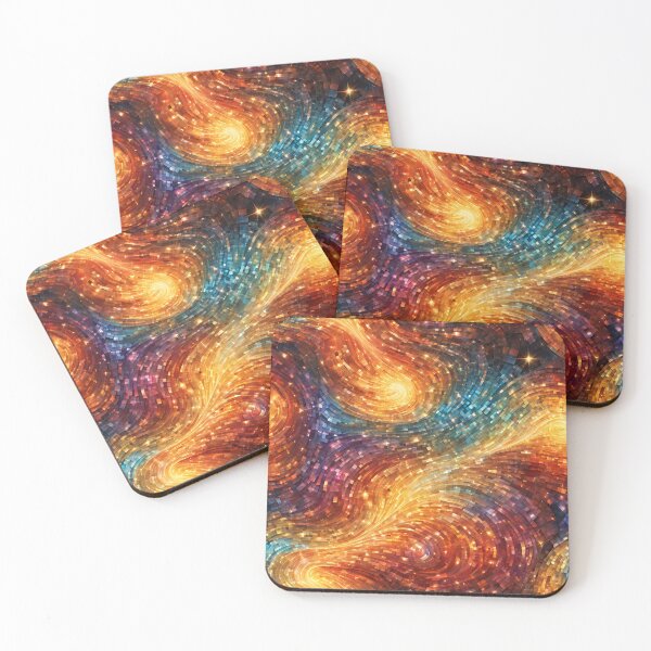 Item preview, Starry Mosaic Swirl designed and sold by Glam-OOTD.