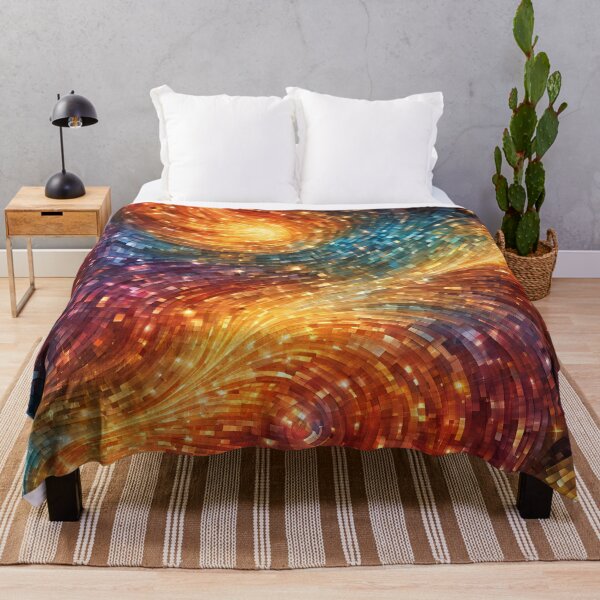Item preview, Starry Mosaic Swirl designed and sold by Glam-OOTD.