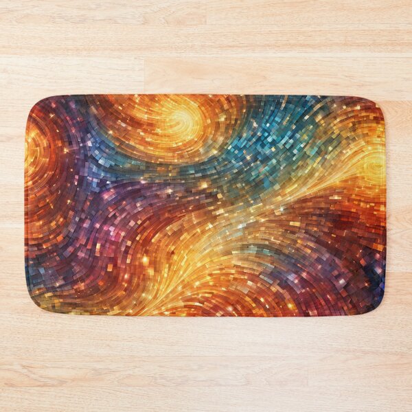 Item preview, Starry Mosaic Swirl designed and sold by Glam-OOTD.