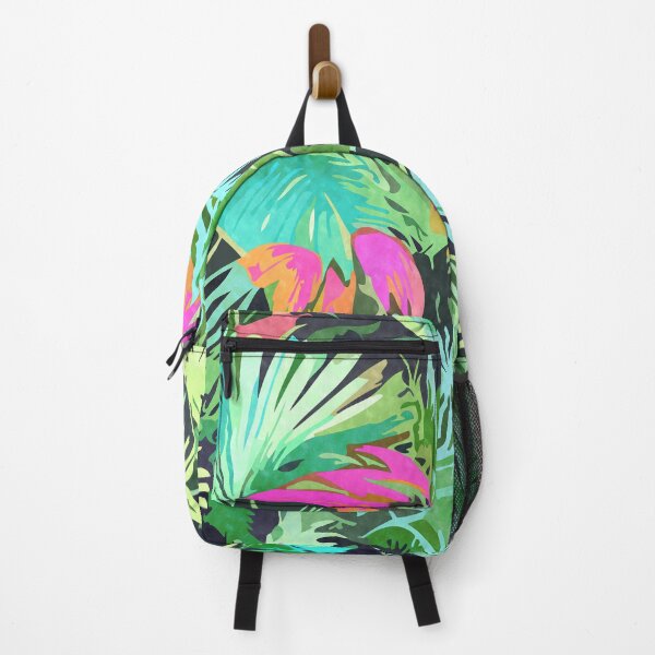 Item preview, Tropical Jungle, Botanical Nature Plants, Palm Forest Bohemian Watercolor, Modern Wild Painting designed and sold by 83oranges.com.