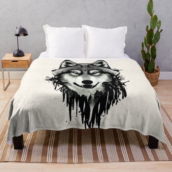 Item preview, Wicked Soul, Werewolf Wolf Wild Animals Sketch, Wildlife Drawing Line Art, Wild Eclectic Dark Moon designed and sold by 83oranges.com.