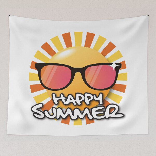 Item preview, Happy Summer designed and sold by Pixsfile.