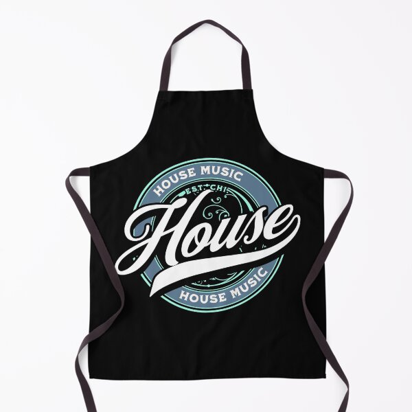 Item preview, HOUSE MUSIC - Vintage Days (Blue/white) designed and sold by Discothreadz.