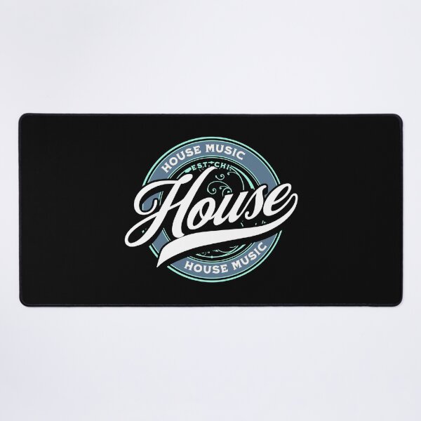 Item preview, HOUSE MUSIC - Vintage Days (Blue/white) designed and sold by Discothreadz.