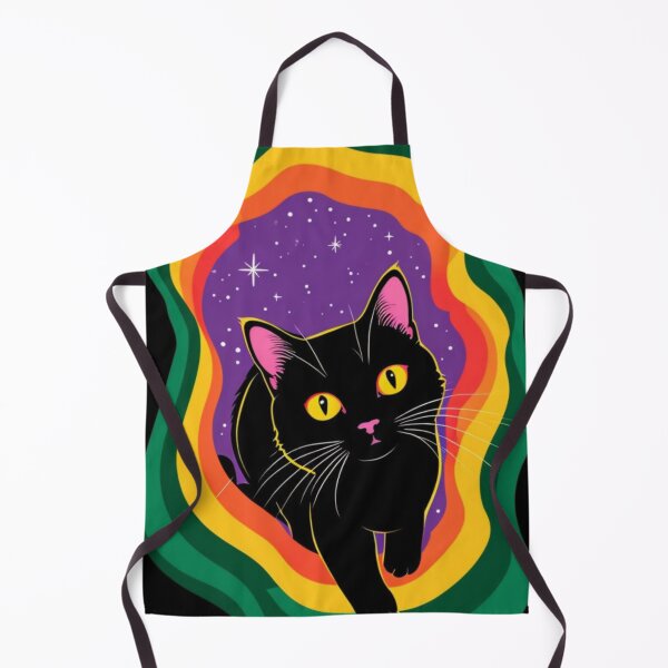 Item preview, Black Cat Pop Art designed and sold by Aisha Hamza.