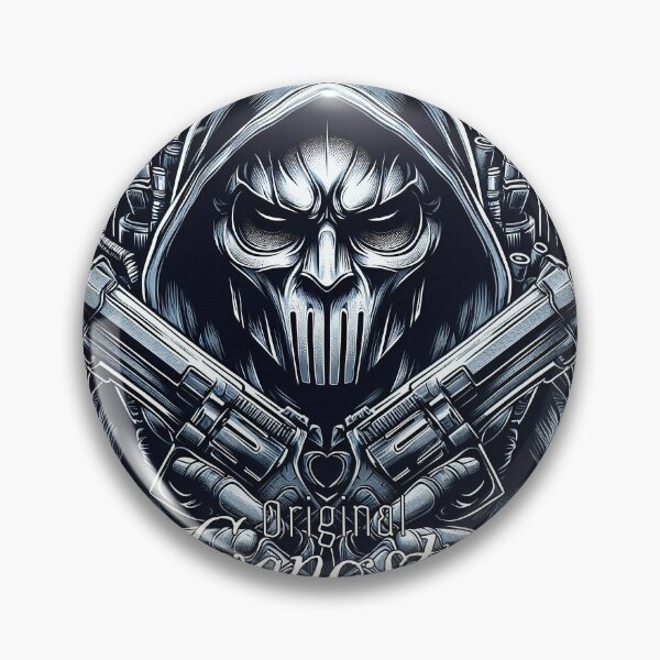 Item preview, Gangster with mask and guns, Hip Hop, lettering: OG V2 designed and sold by Salimgor Hangaround Music.