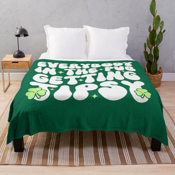 Item preview, Everybody In The Pub Getting Tipsy Funny St Patrick's Day Shamrocks designed and sold by Vincent-Cloud.